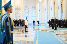 Official welcome ceremony was held for President of Azerbaijan Ilham Aliyev in Astana -UPDATED -PHOTO 