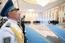 Official welcome ceremony was held for President of Azerbaijan Ilham Aliyev in Astana -UPDATED -PHOTO 