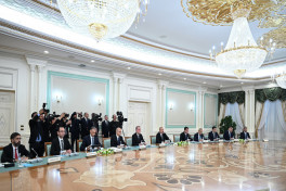 Astana hosted second meeting of Azerbaijan-Kazakhstan Supreme Interstate Council -PHOTO -UPDATED 