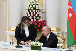 Azerbaijan-Kazakhstan documents exchanged -PHOTO -UPDATED 