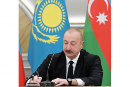 Azerbaijan-Kazakhstan documents exchanged -PHOTO -UPDATED 