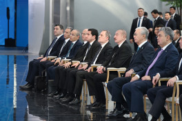 Presidents Ilham Aliyev and Kassym-Jomart Tokayev visited “Alem.ai” International Artificial Intelligence Center in Astana -PHOTO 
