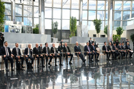 Presidents Ilham Aliyev and Kassym-Jomart Tokayev visited “Alem.ai” International Artificial Intelligence Center in Astana -PHOTO 