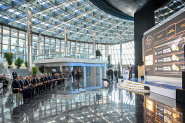 Presidents Ilham Aliyev and Kassym-Jomart Tokayev visited “Alem.ai” International Artificial Intelligence Center in Astana -PHOTO 