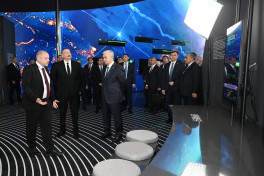 Presidents Ilham Aliyev and Kassym-Jomart Tokayev visited “Alem.ai” International Artificial Intelligence Center in Astana -PHOTO 