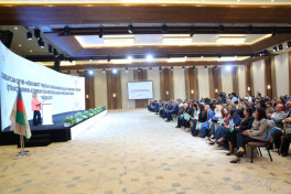 Participants of Azerbaijan NGOs Cooperation Forum addressed President Ilham Aliyev