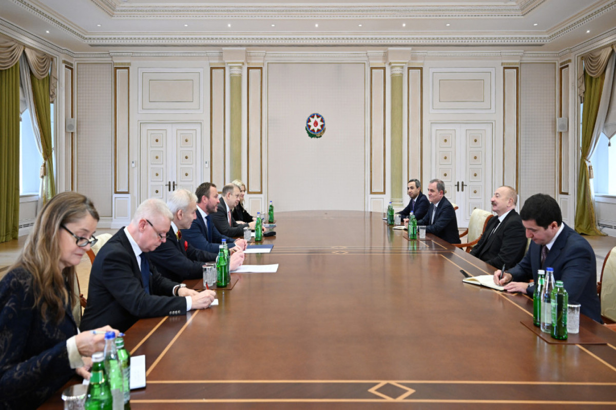 President Ilham Aliyev receives Estonian Foreign Minister Margus Tsahkna