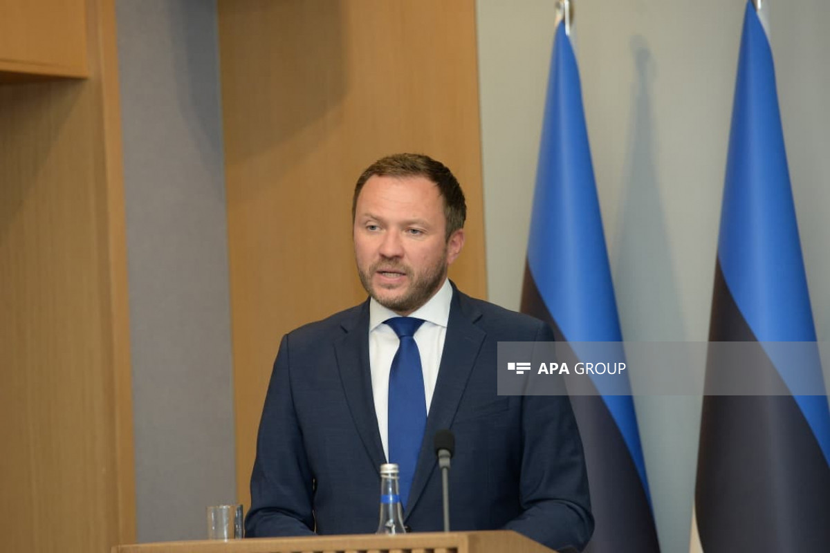 Estonian Foreign Minister Margus Tsakhna