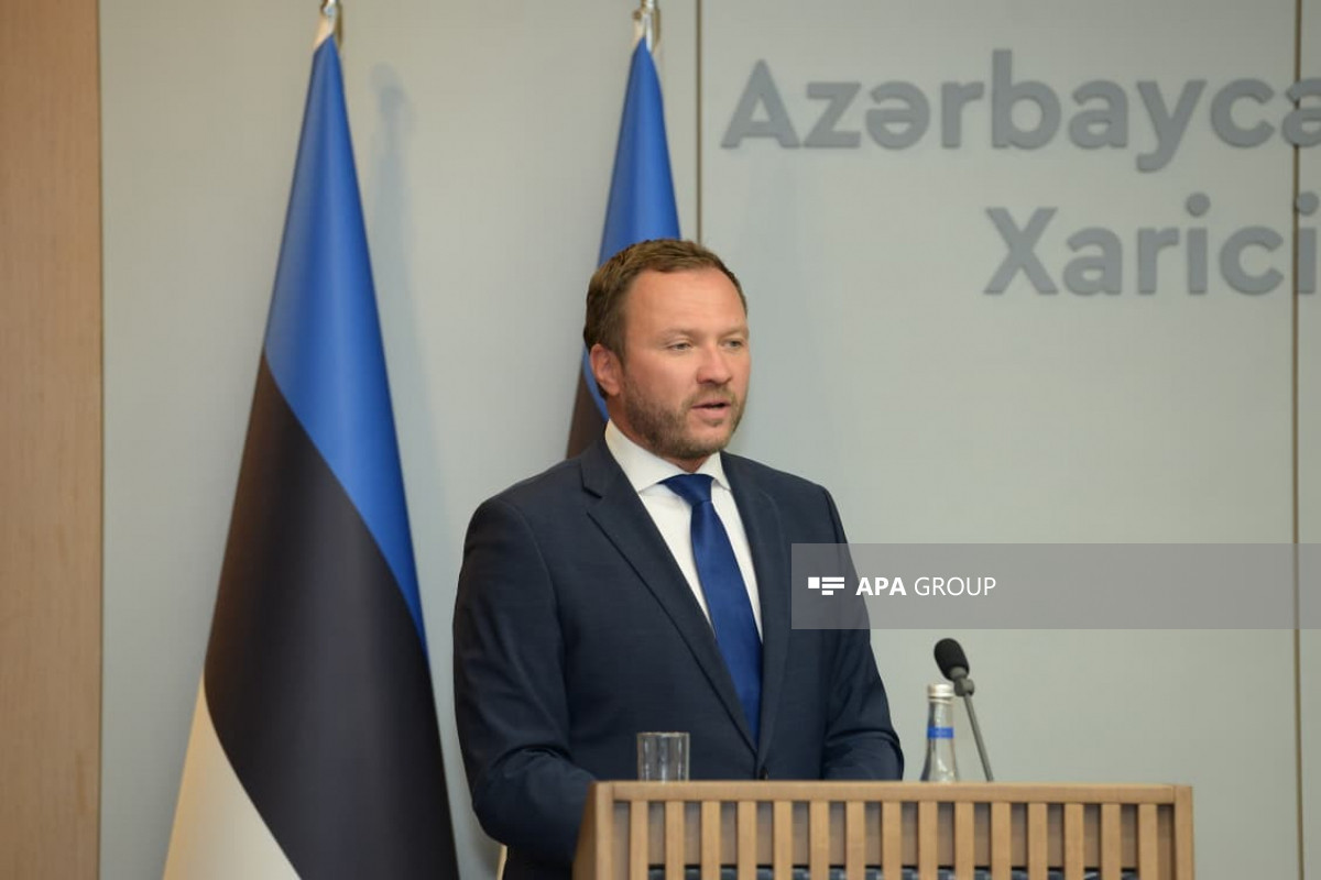 Estonian Foreign Minister Margus Tsahkna