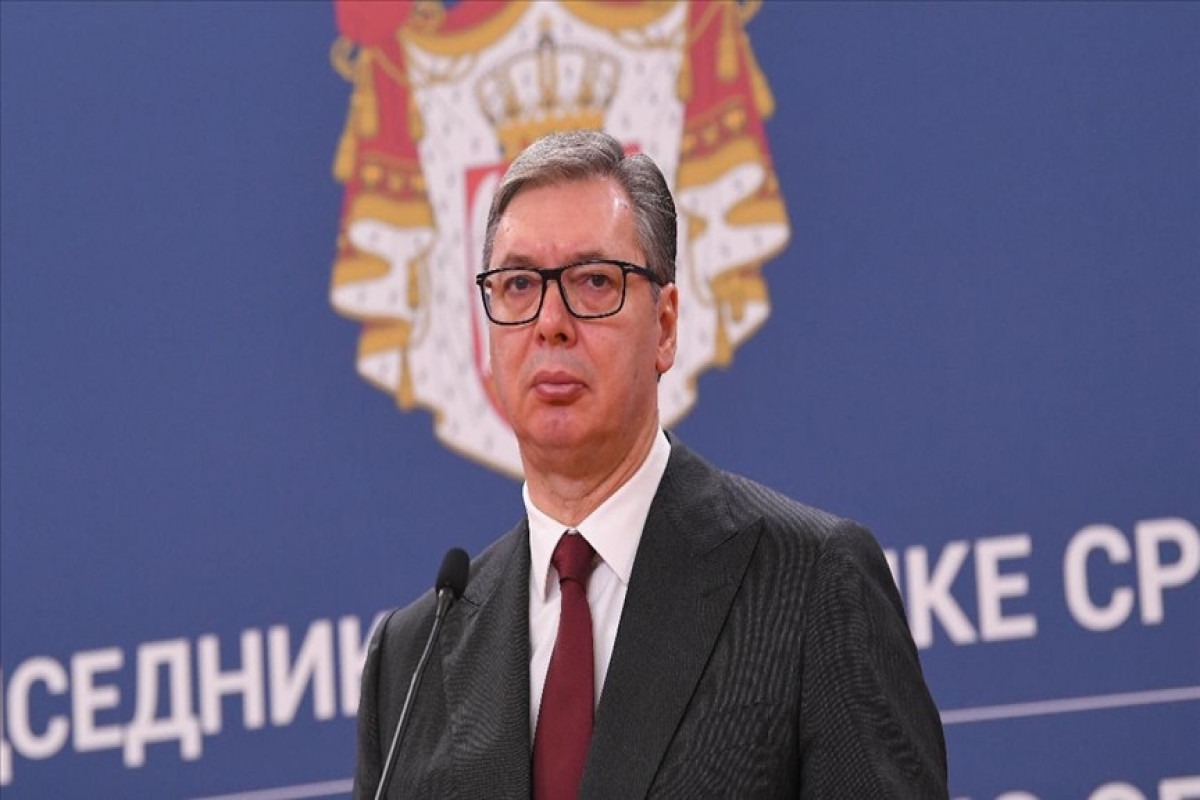 Serbian President Aleksandar Vučić 