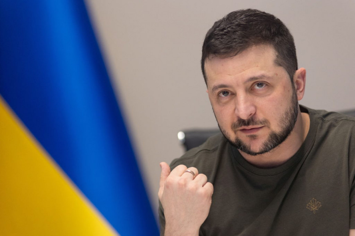 Ukrainian President Volodymyr Zelensky