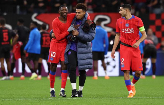 PSG thrashed Bayer Leverkusen in the Champions League match, scoring seven goals