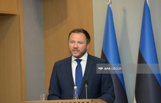 Estonian Foreign Minister Margus Tsakhna