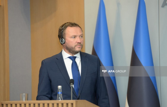 Estonian Foreign Minister Margus Tsahkna