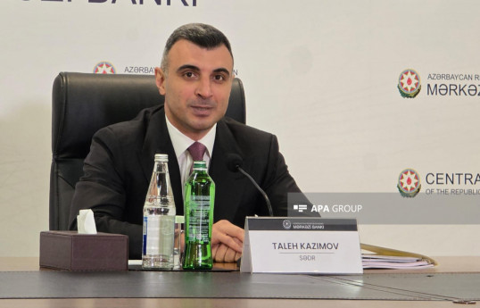 Chairman of the CBA, Taleh Kazimov