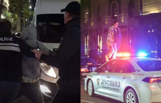 Georgian MIA: About 20 protesters arrested on Rustaveli Avenue