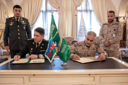Protocol signed between Azerbaijan and Saudi Arabia's MoD