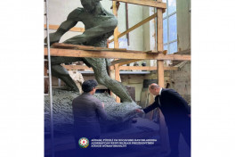 "Farhad statue" under perparation, to be erected in center of Aghdam next year-UPDATED 