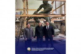 "Farhad statue" under perparation, to be erected in center of Aghdam next year-UPDATED 