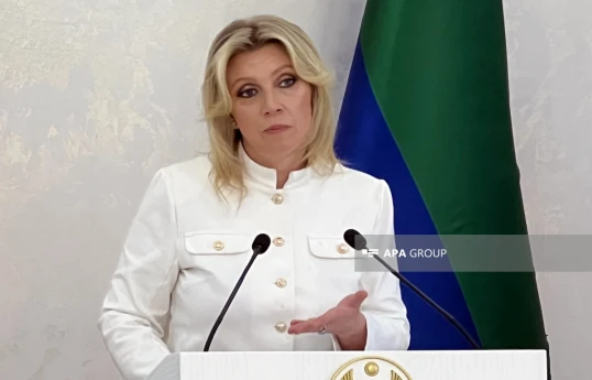 Maria Zakharova, official representative of the Russian Ministry of Foreign Affairs