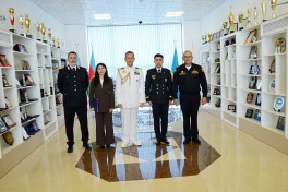 Azerbaijani officer awarded the "Students' Sword of Honour"