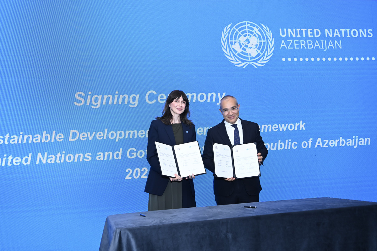 Azerbaijan, UN sign UN Sustainable Development Cooperation Framework for 2026–2030