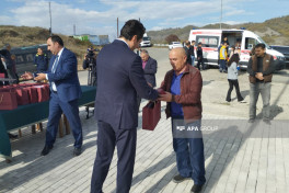 18 families relocated to Seyidbeyli village in Khojaly receive house keys -PHOTO -UPDATED -VIDEO 