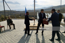 18 families relocated to Seyidbeyli village in Khojaly receive house keys -PHOTO -UPDATED -VIDEO 