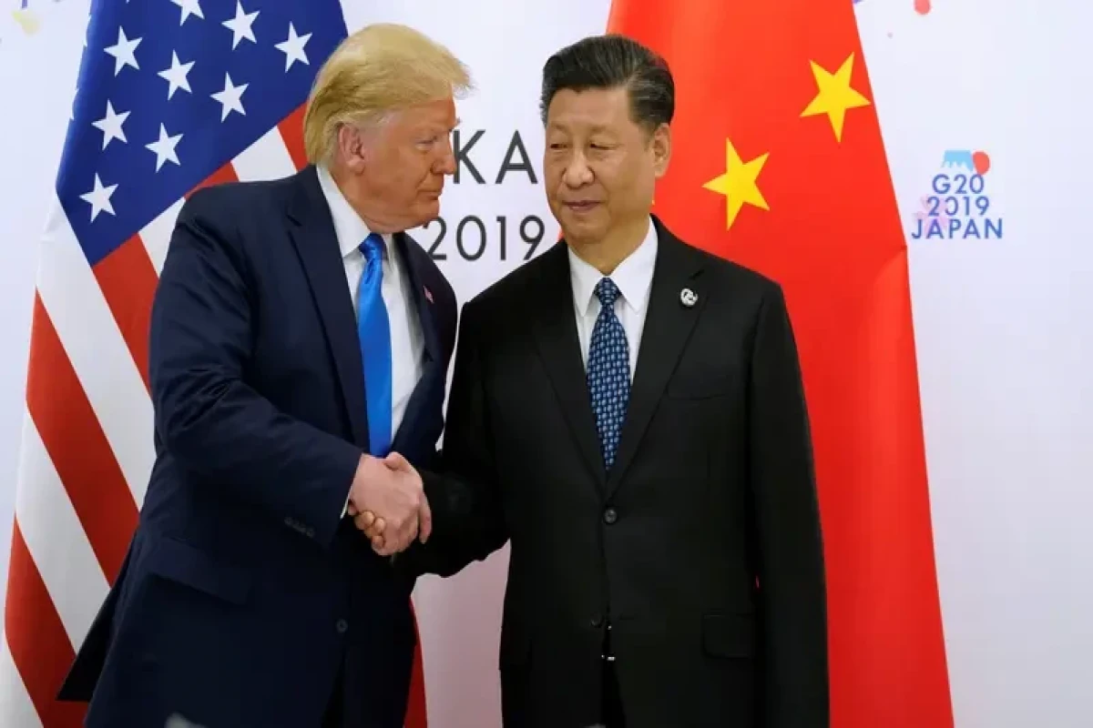 Donald Trump, US President and Xi Jinping, President of People