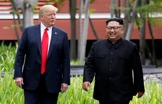 US President Donald Trump and North Korean leader Kim Jong-un
