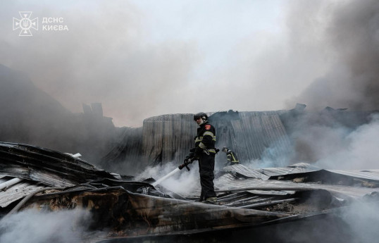 Russia attacks Kyiv with ballistic missiles, casualties reported-UPDATED-1 -PHOTO 
