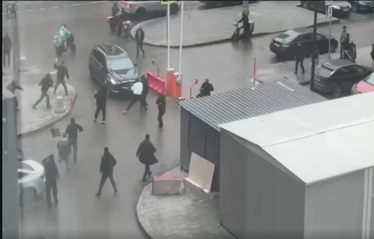 Mass brawl in Moscow, 40 people detained-VIDEO 
