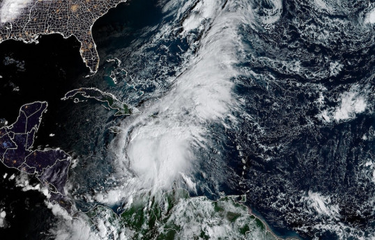 Tropical Storm Melissa strengthens to a Category 1 hurricane
