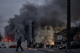 Russia attacks Kyiv with ballistic missiles, casualties reported-UPDATED-1 -PHOTO 
