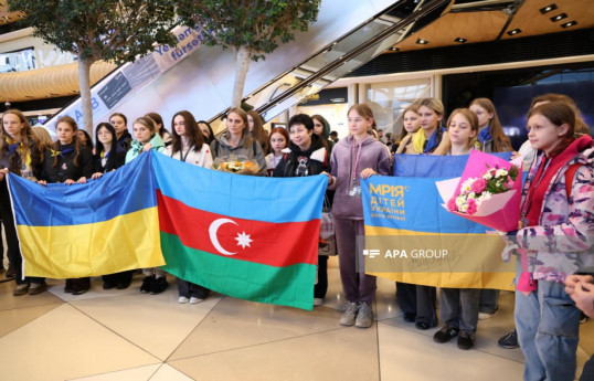 Thirty more children from Ukraine arrive in Azerbaijan for rehabilitation -PHOTO 