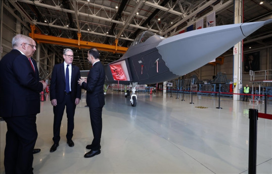 Türkiye, UK sign $10.7B Eurofighter jet deal during Starmer's visit