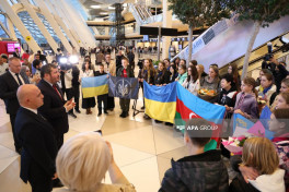 Thirty more children from Ukraine arrive in Azerbaijan for rehabilitation -PHOTO 
