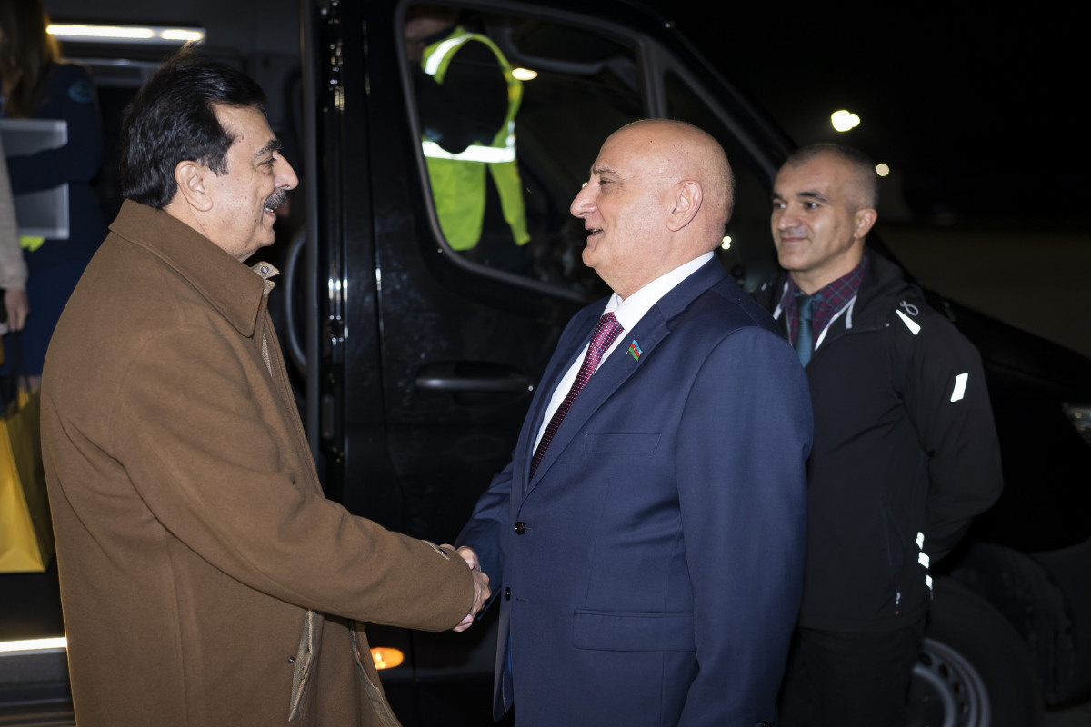 Chairman of Senate of Islamic Republic of Pakistan arrives in Azerbaijan on an official visit