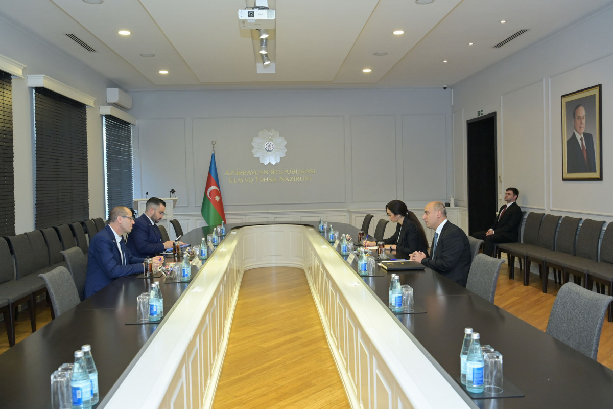 Minister of Education met with Israeli Ambassador to Azerbaijan