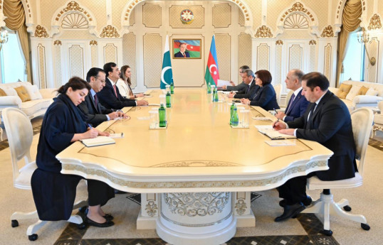 Azerbaijan’s Parliament Speaker meets Pakistan Senate Chairman