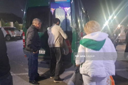 Azerbaijan sends another  relocation convoy to Girmizi Bazar settlement and Sos village of Khojavend district