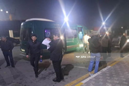 Azerbaijan sends another  relocation convoy to Girmizi Bazar settlement and Sos village of Khojavend district