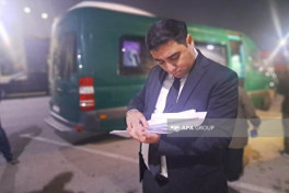 Azerbaijan sends another  relocation convoy to Girmizi Bazar settlement and Sos village of Khojavend district
