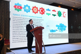 Baku hosts Turkic States Insurtech Summit -PHOTO 