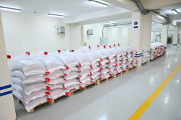 President Ilham Aliyev visited seed processing facility in Sabirabad Industrial District