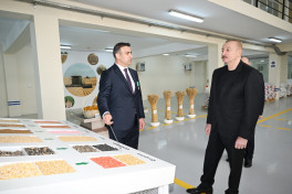 Barley malt processing facility of “Promalt” LLC inaugurated in Imishli