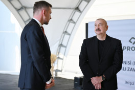 Barley malt processing facility of “Promalt” LLC inaugurated in Imishli