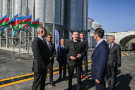Barley malt processing facility of “Promalt” LLC inaugurated in Imishli