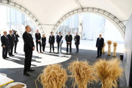 Barley malt processing facility of “Promalt” LLC inaugurated in Imishli