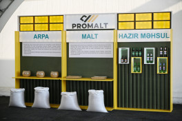 Barley malt processing facility of “Promalt” LLC inaugurated in Imishli